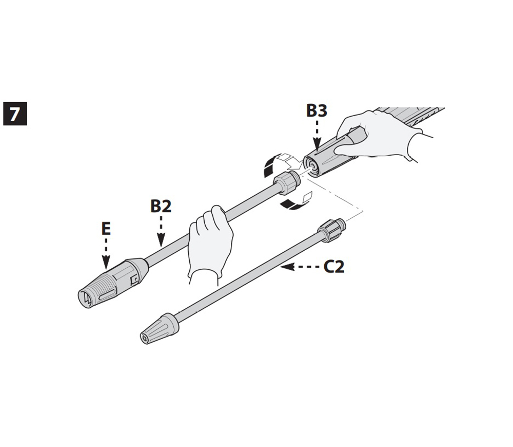 Aparat de spălat cu presiune ANNOVI REVERBERI 591 2800w 180bar 600l/h photo 16