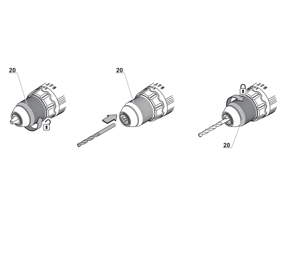 Шуруповерт аккумуляторный CROWN CT21075HMX-4 BMC 20В 2Ач photo 7