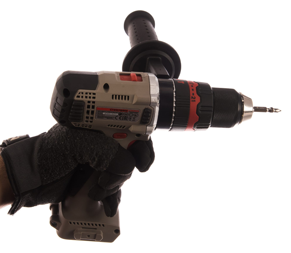 Шуруповерт аккумуляторный CROWN CT21075HMX-4 BMC 20В 2Ач photo 4