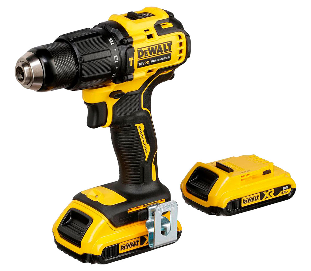 Mașină de înșurubat cu acumulator DEWALT DCD709D2T-QW 18V 2Ah photo 0
