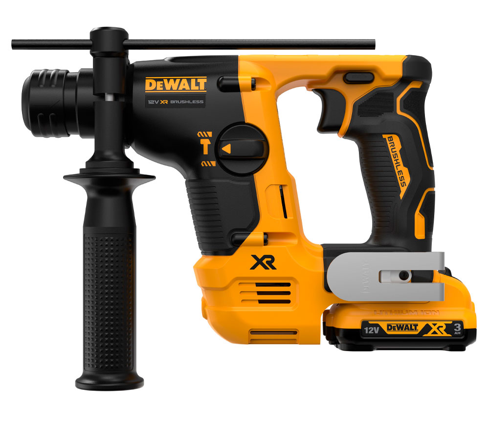 Ciocan rotopercutor cu acumulator DEWALT DCH072L2-QW 1.2J 12V 3Ah photo 1