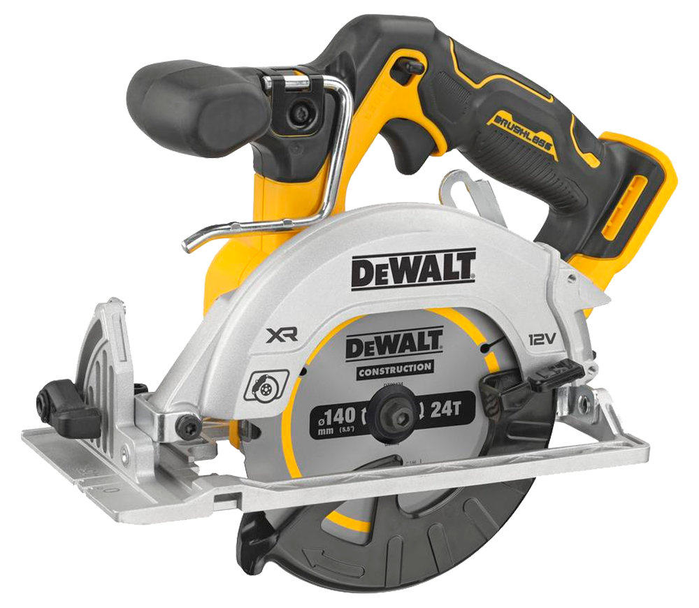 Fierăstrău circular cu acumulator (fără baterii) DEWALT DCS512N-XJ 140mm 12V photo