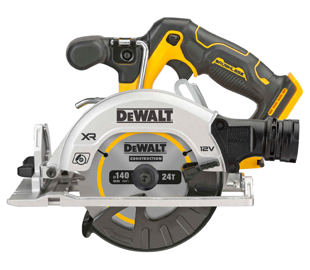 Fierăstrău circular cu acumulator (fără baterii) DEWALT DCS512NT-XJ 140mm 12V photo 0