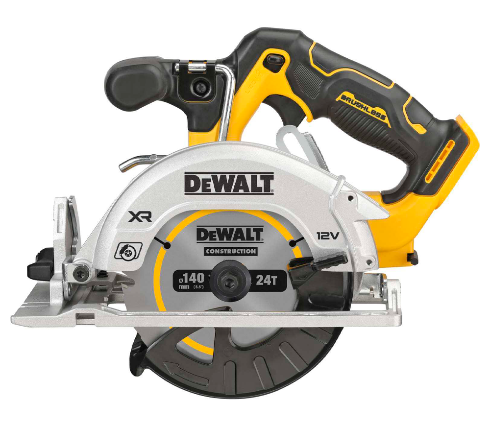 Fierăstrău circular cu acumulator (fără baterii) DEWALT DCS512NT-XJ 140mm 12V photo 1
