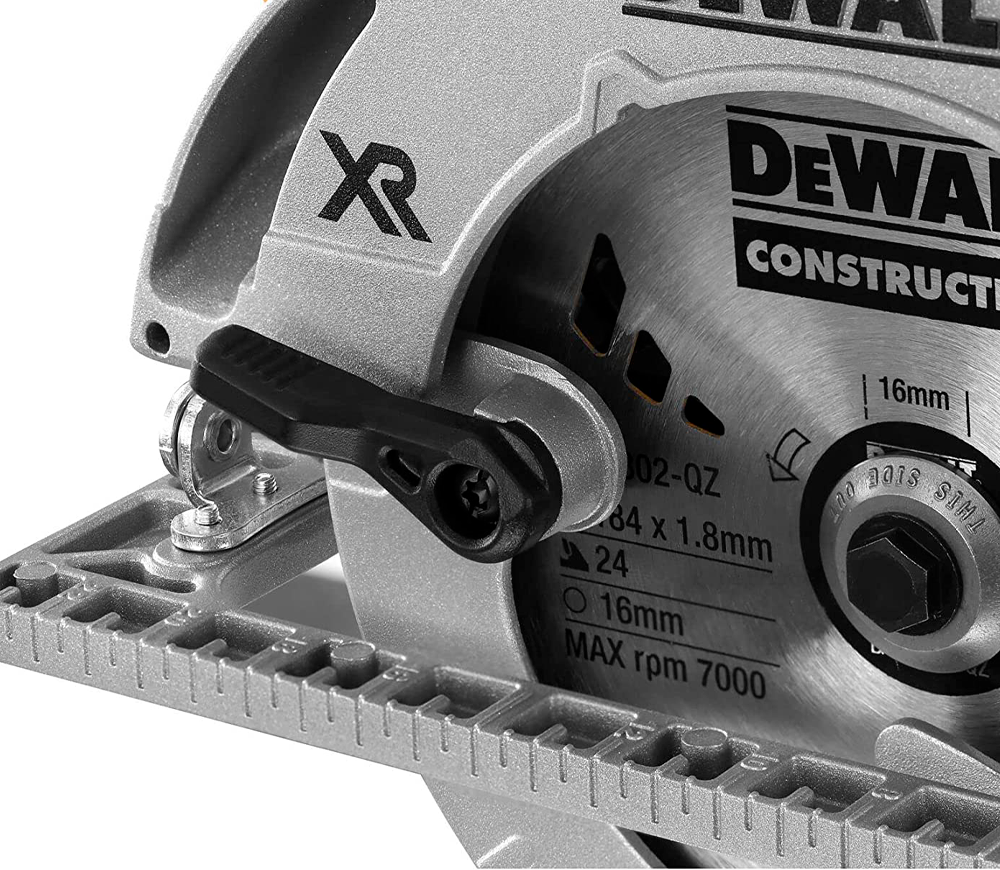 Fierăstrău circular cu acumulator (fără baterii) DEWALT DCS572NT-XJ 184mm 18V photo 3