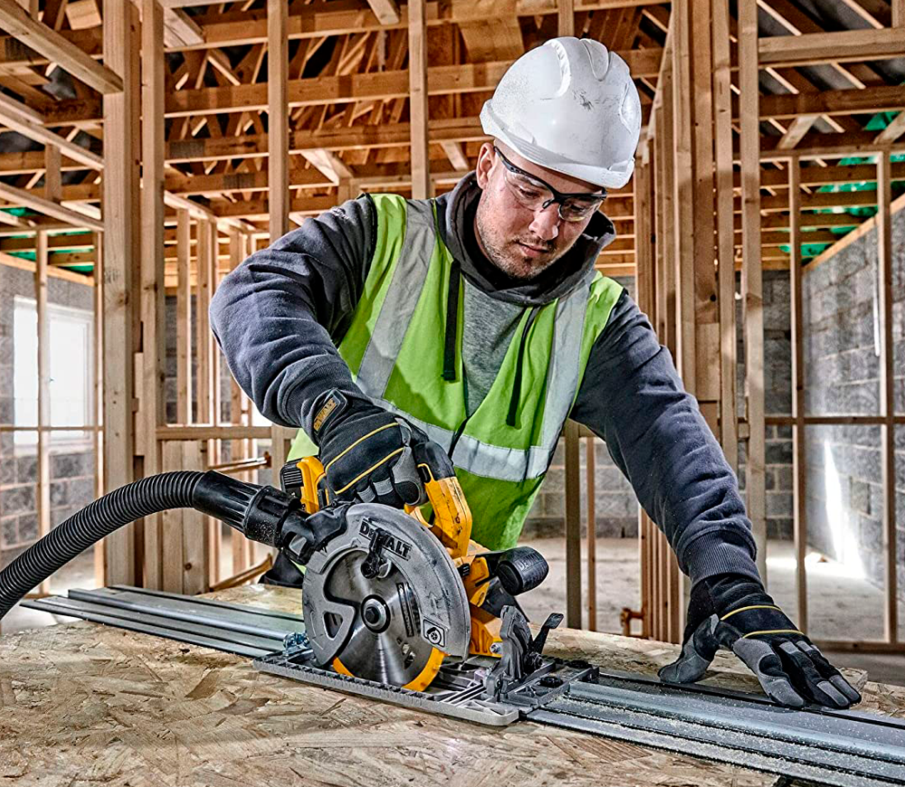 Fierăstrău circular cu acumulator (fără baterii) DEWALT DCS572NT-XJ 184mm 18V photo 5