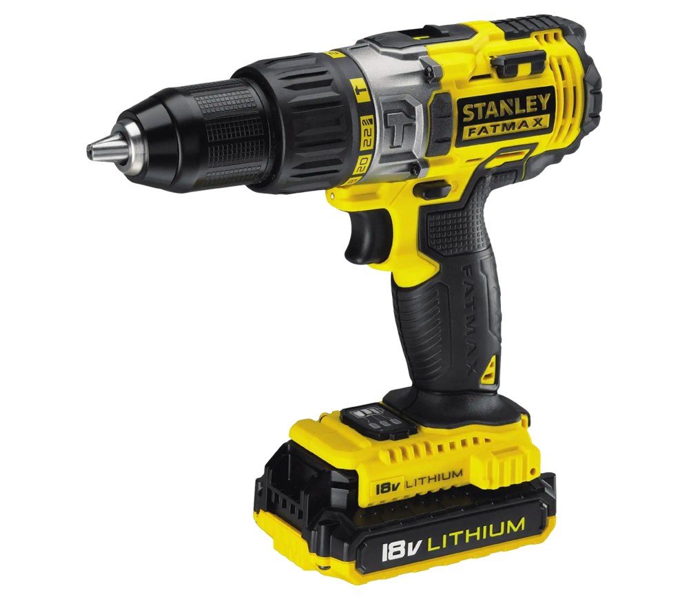 Шуруповерт аккумуляторный STANLEY FMC600D2-QW 18В 2.0Ач photo