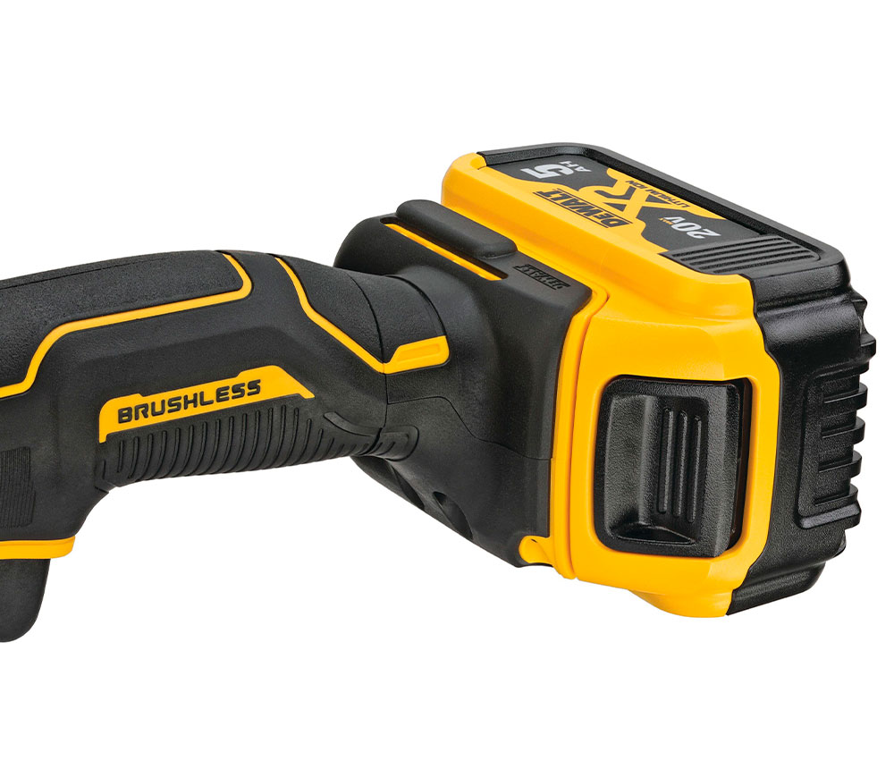Mașină de polișat fără fir DEWALT DCM848P2 125mm 18V 5Ah photo 4