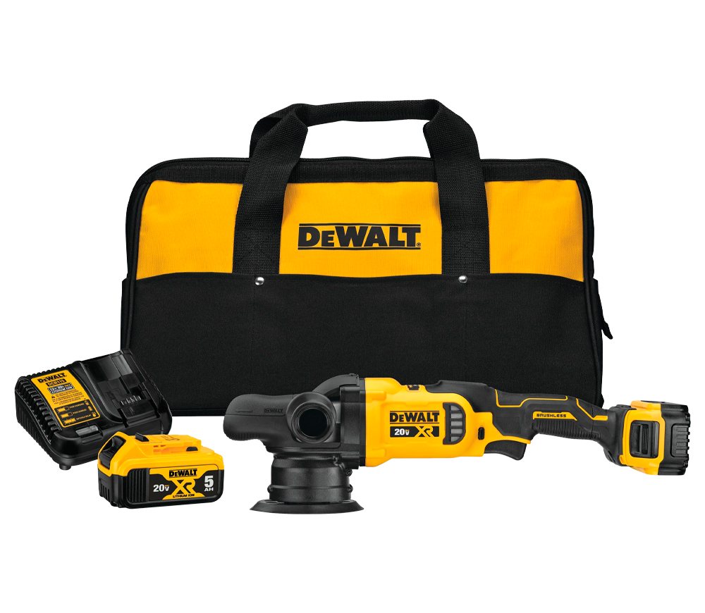 Mașină de polișat fără fir DEWALT DCM848P2 125mm 18V 5Ah photo