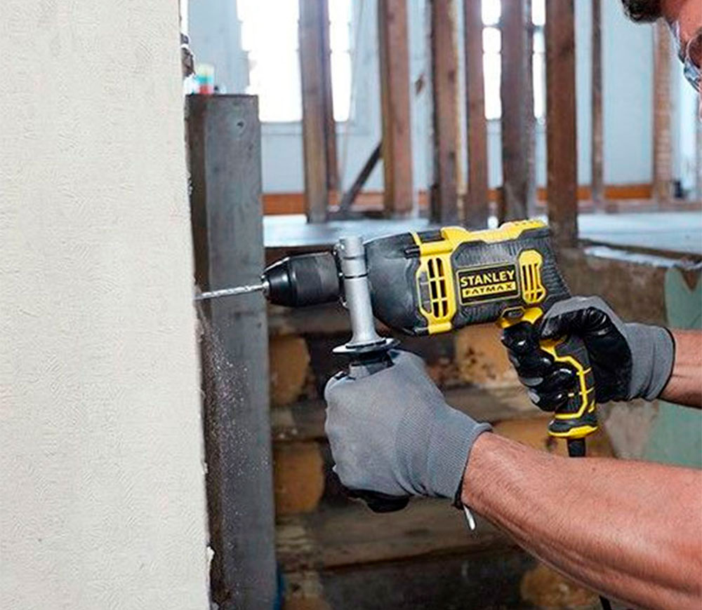 Mașină de găurit STANLEY FMEH750-QS 750w photo 3