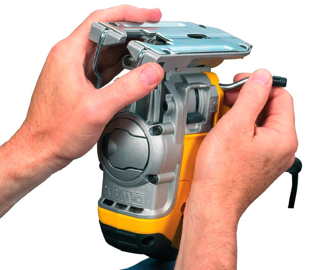 Fierăstrău pendular DEWALT DW331KT 701w photo 2