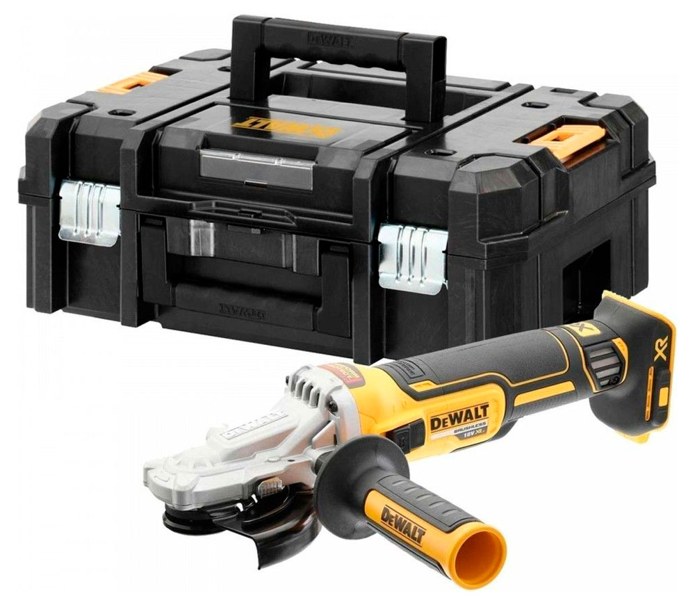 Polizor unghiular cu acumulator (fără baterii) DEWALT DCG405FNT-XJ 125mm 18V photo 0