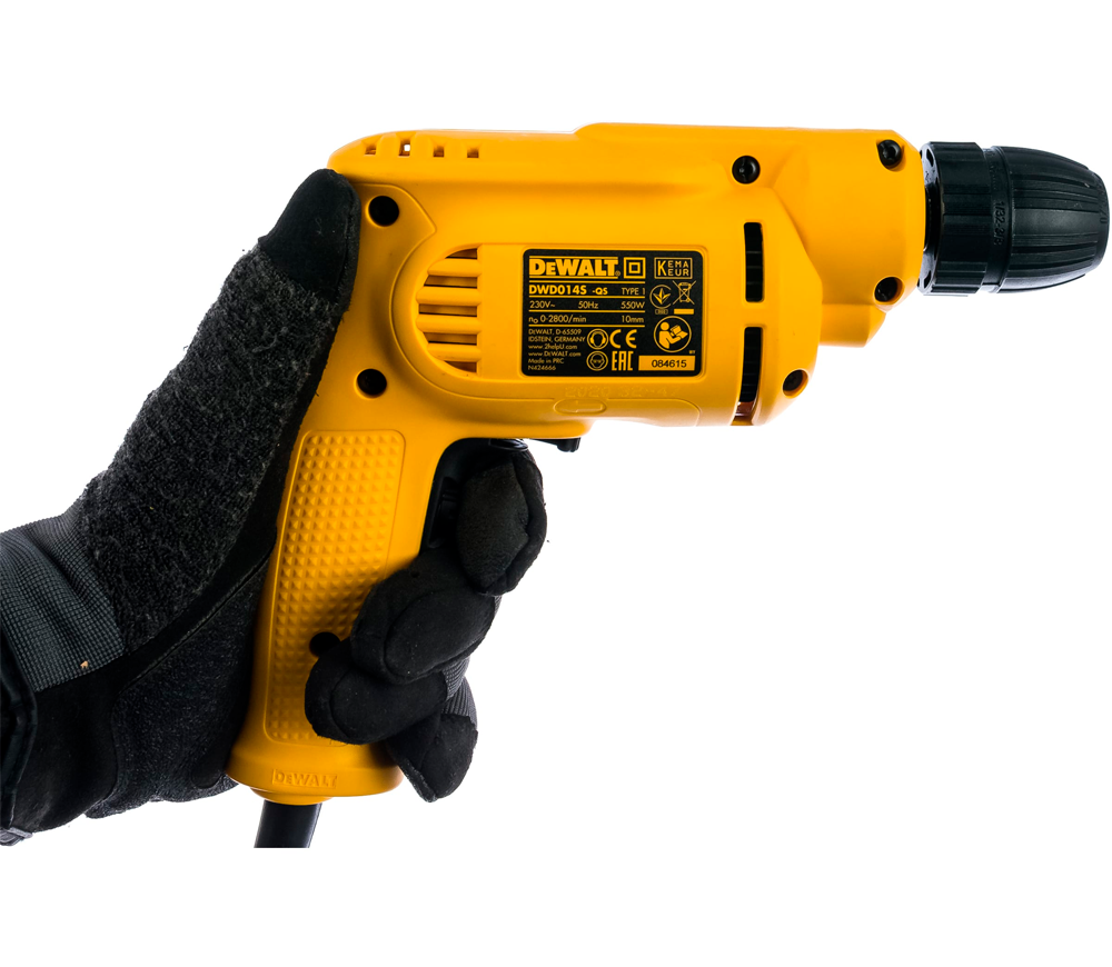 Дрель DEWALT DWD014S 550вт photo 3