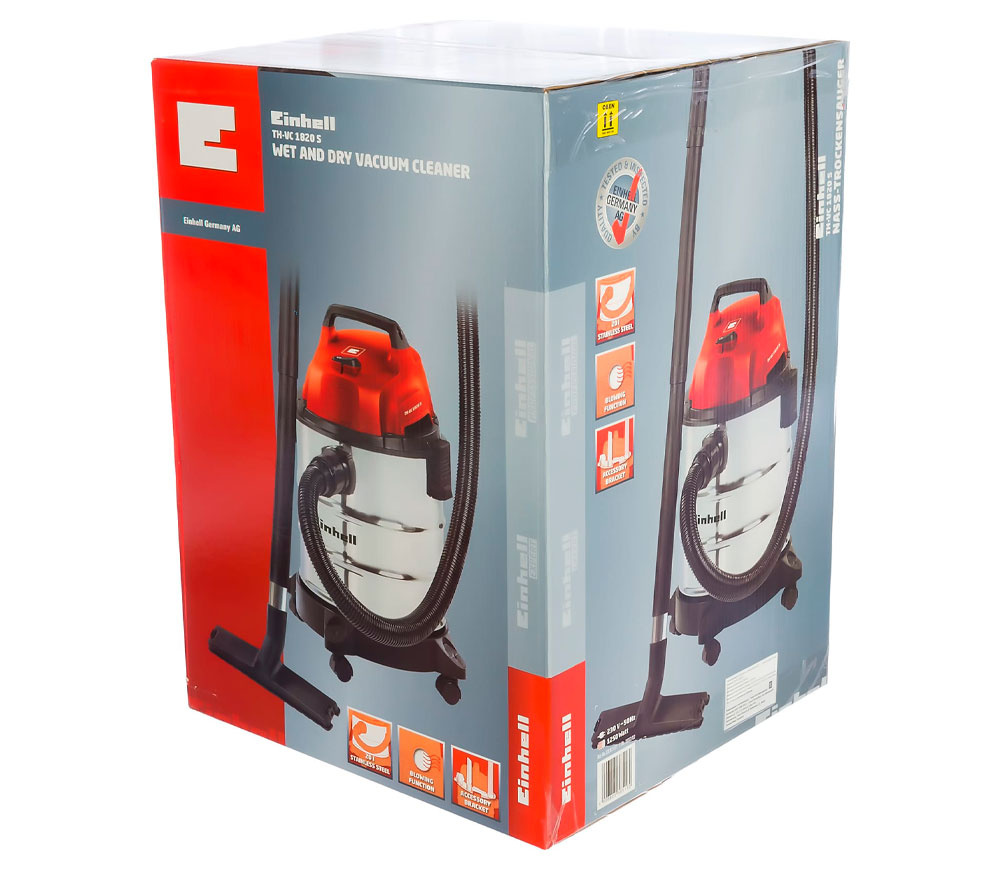 Aspirator industrial Einhell TC-VC 1820 S (23.421.67) 1250w 180mbar 20L photo 10
