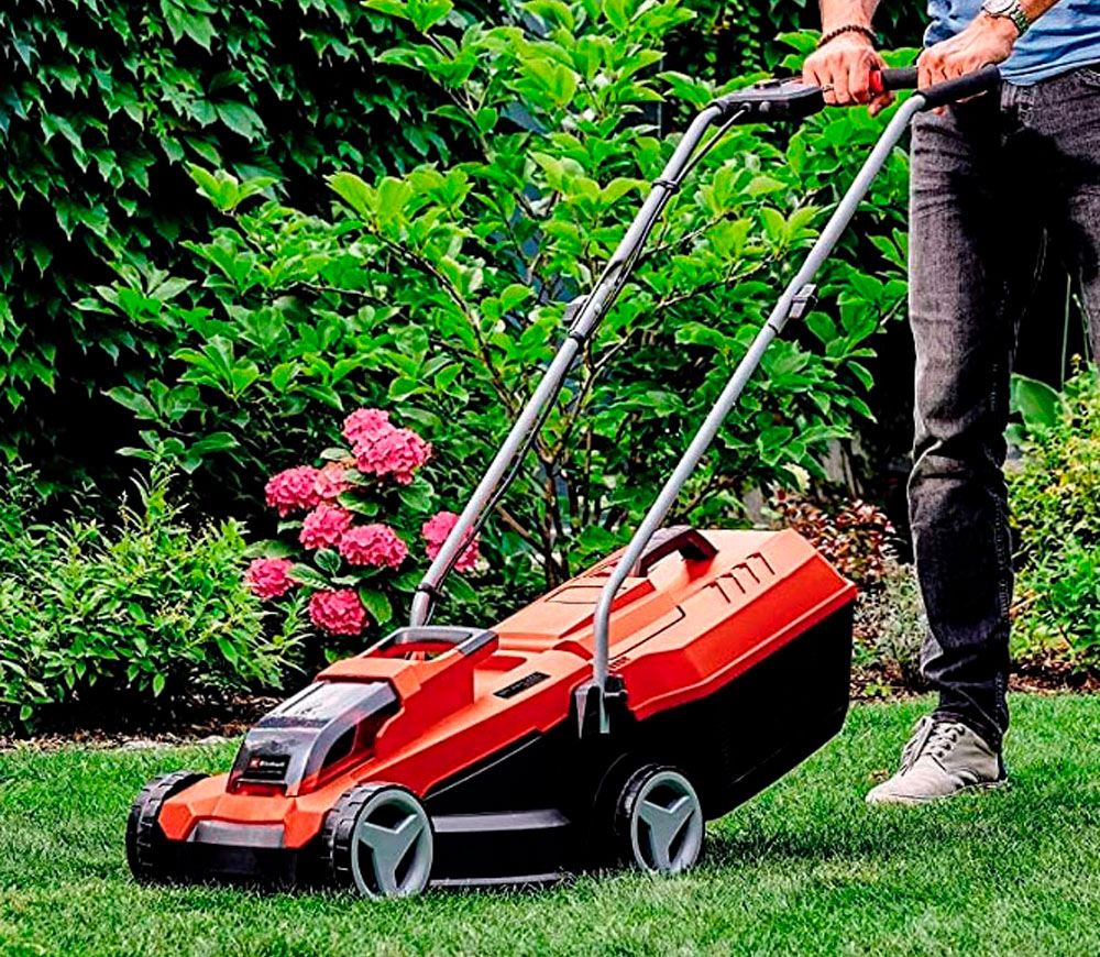 Mașină de tuns gazonul cu acumulator (fără baterii) EINHELL GE-CM 18/32 Li 18V PXC SOLO 320mm 18V photo 4