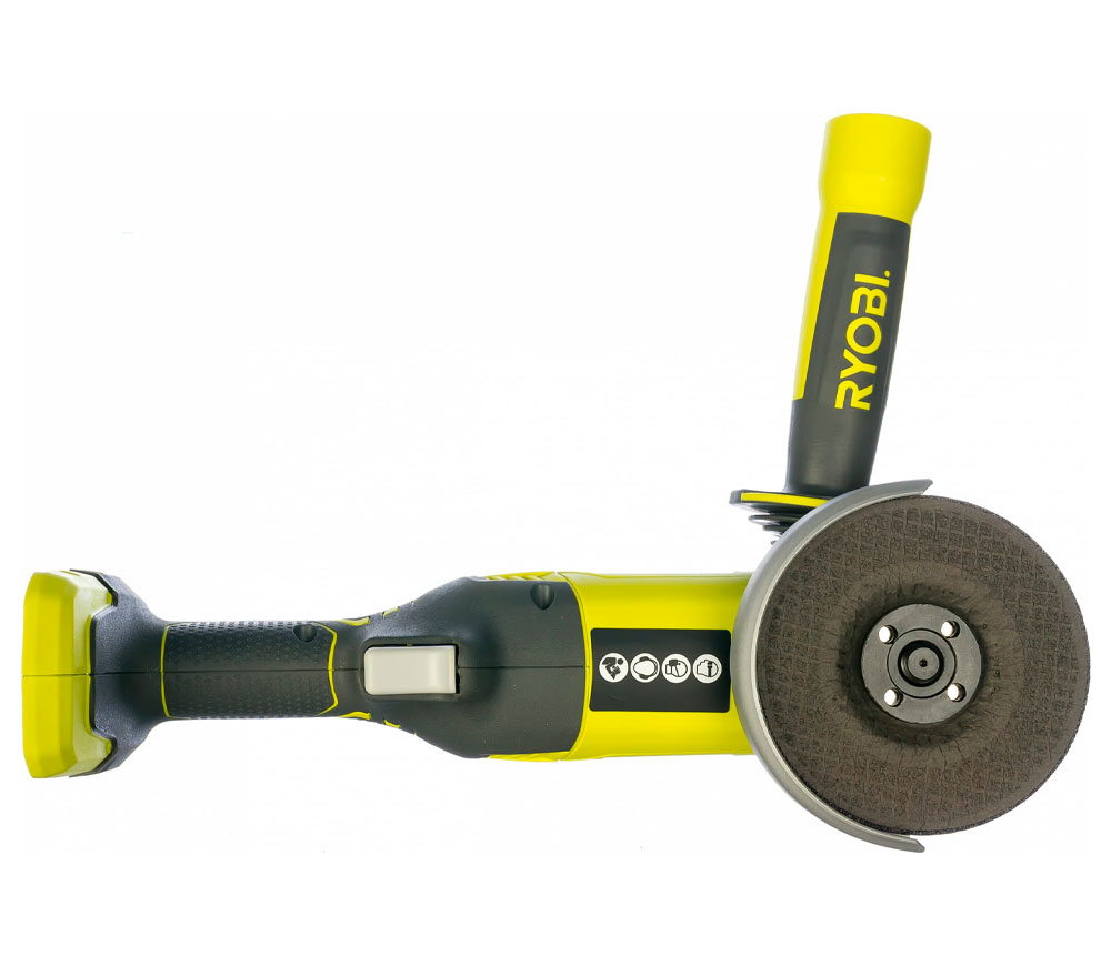 Polizor unghiular cu acumulator (fără baterii) RYOBI R18AG-0 115mm 18V photo 2