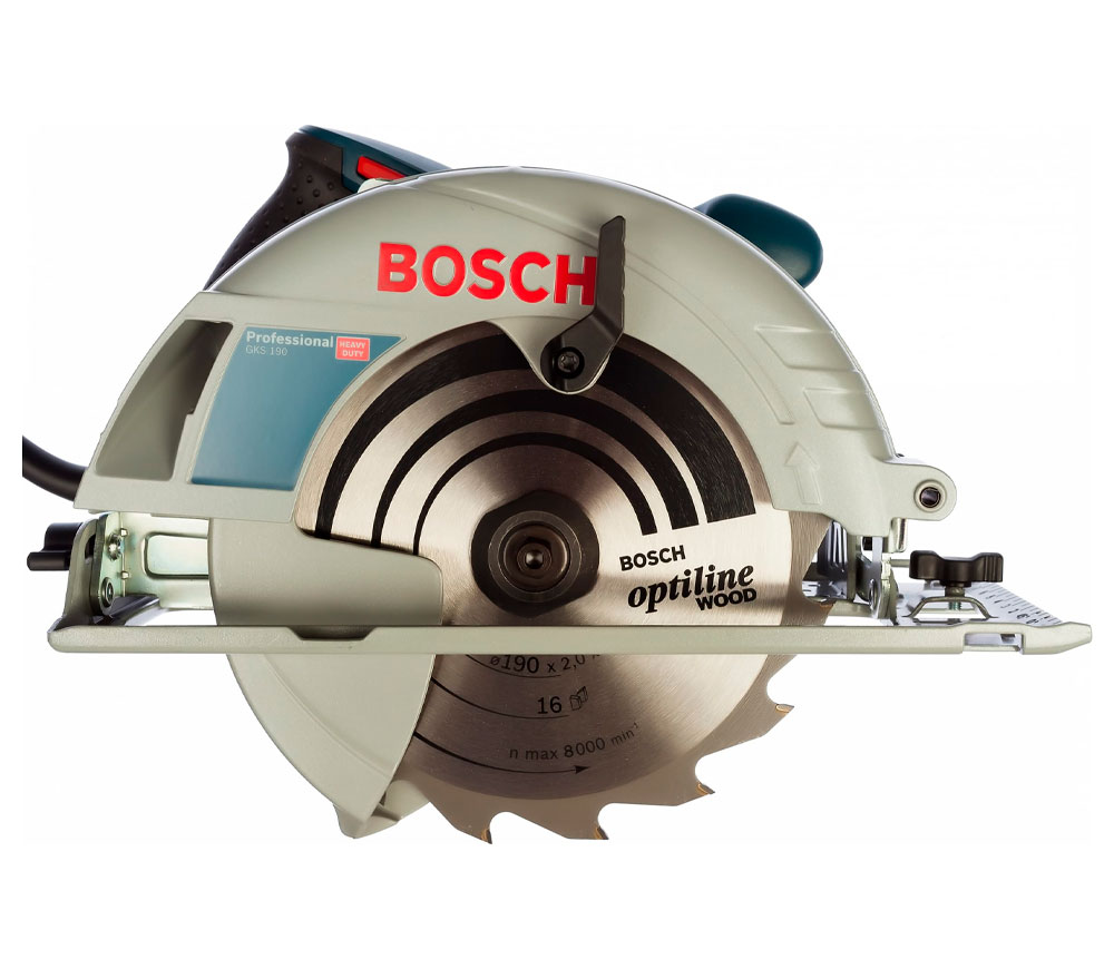 Fierăstrău circular BOSCH GKS190 1400w 190mm photo 1