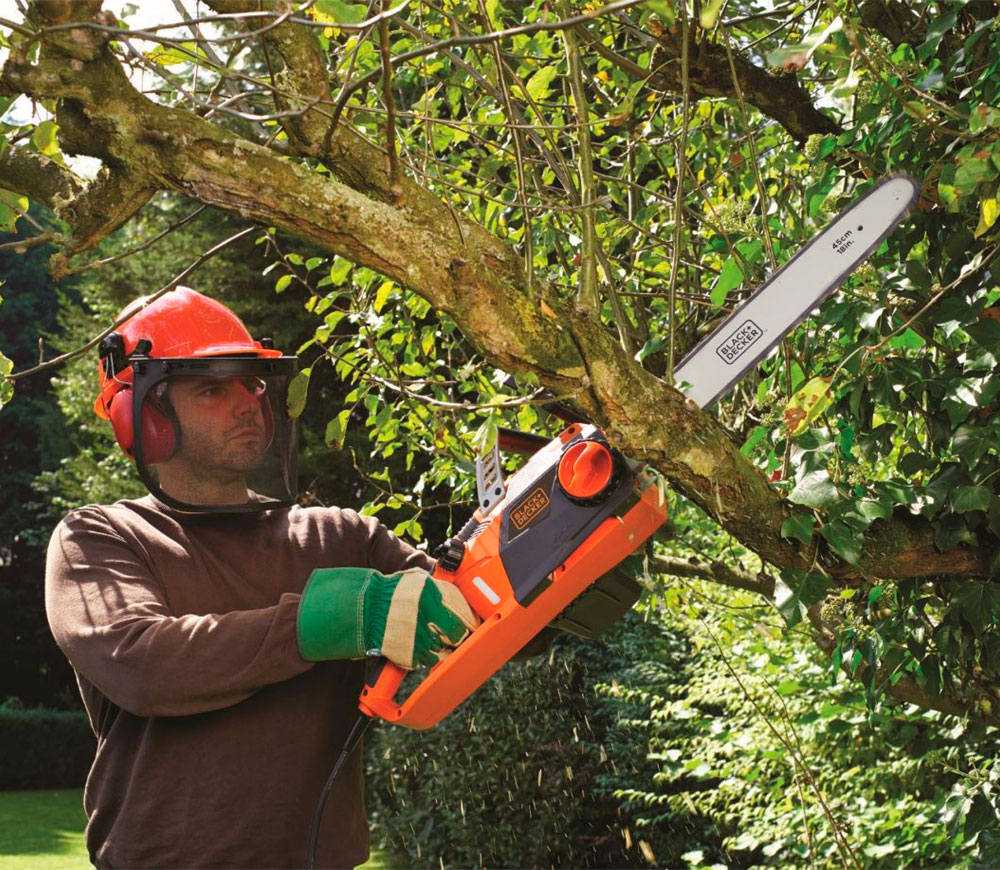 Fierăstrău electric cu lanț BLACK&DECKER CS2245-QS 2200w 450mm photo 6