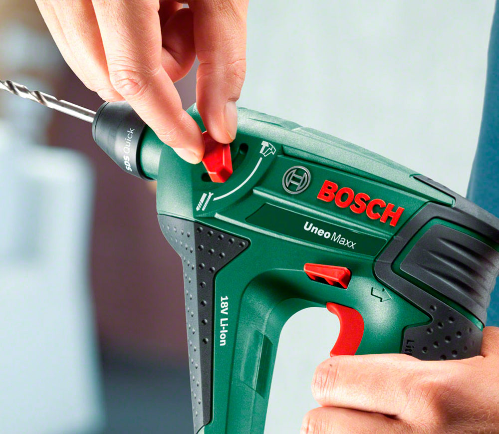 Ciocan rotopercutor cu acumulator (fără baterii) BOSCH Uneo Maxx (V) 0.6J 18V photo 3