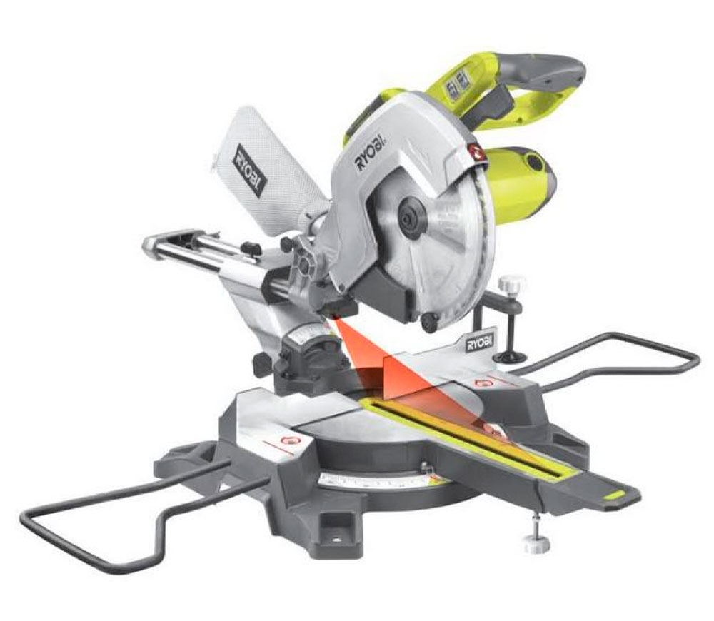 Fierăstrău  circular staționar Ryobi EMS305RG 2200w 305mm photo 4