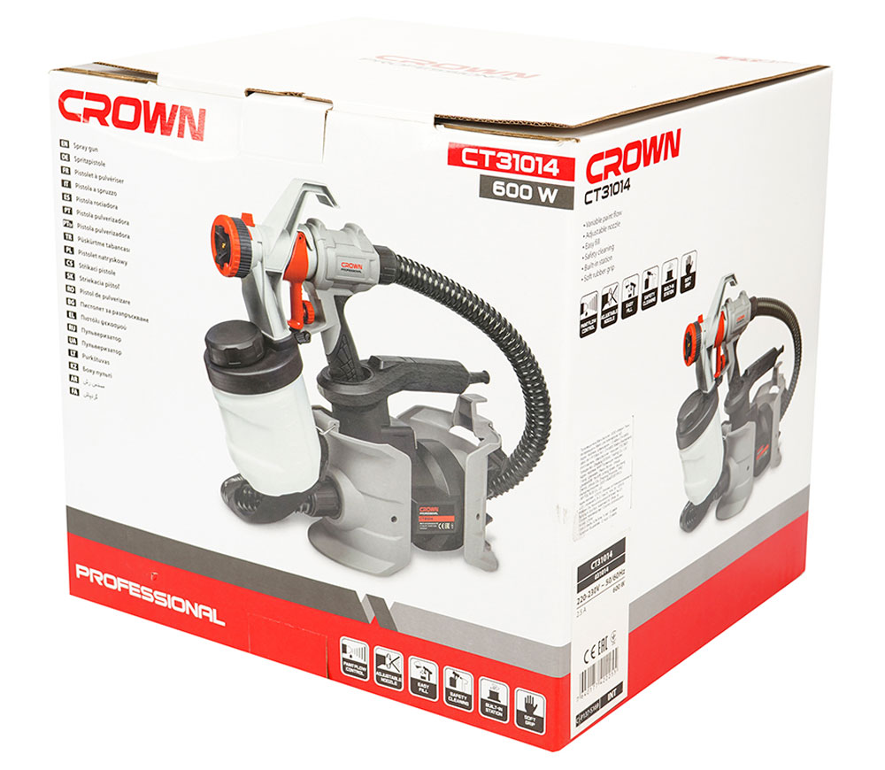 Aparat de vopsit CROWN CT31014 600w 0.3bar photo 9
