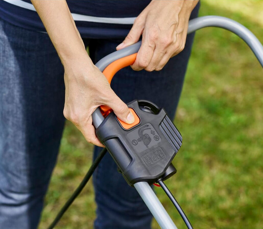Газонокосилка электрическая BLACK&DECKER BEMW351 1000вт 320мм photo 7