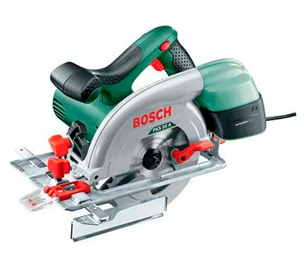 Fierăstrău circular BOSCH PKS55A (0603501020) 1200w 160mm photo 0