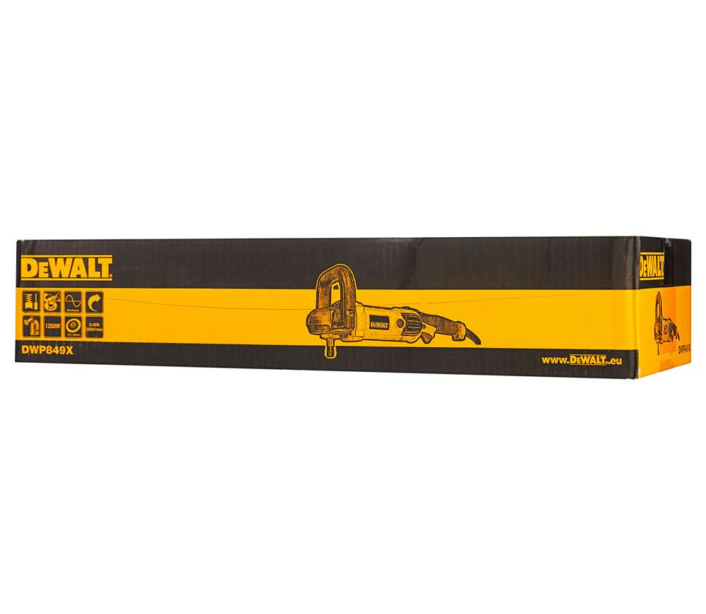 Mașină de polișat DEWALT DWP849X 1250w 180mm photo 13