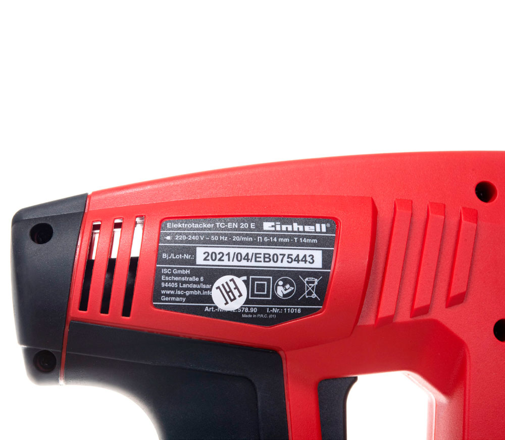 Capsator cu acumulator EINHELL TC-EN 20E 20bat/min photo 4