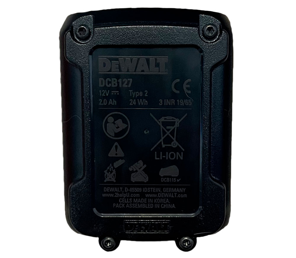 Acumulator DEWALT DCB127 Slider 12V 2Ah photo 6