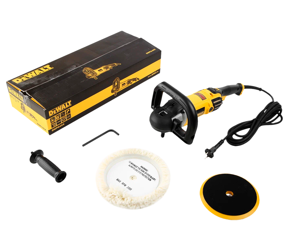 Mașină de polișat DEWALT DWP849X 1250w 180mm photo