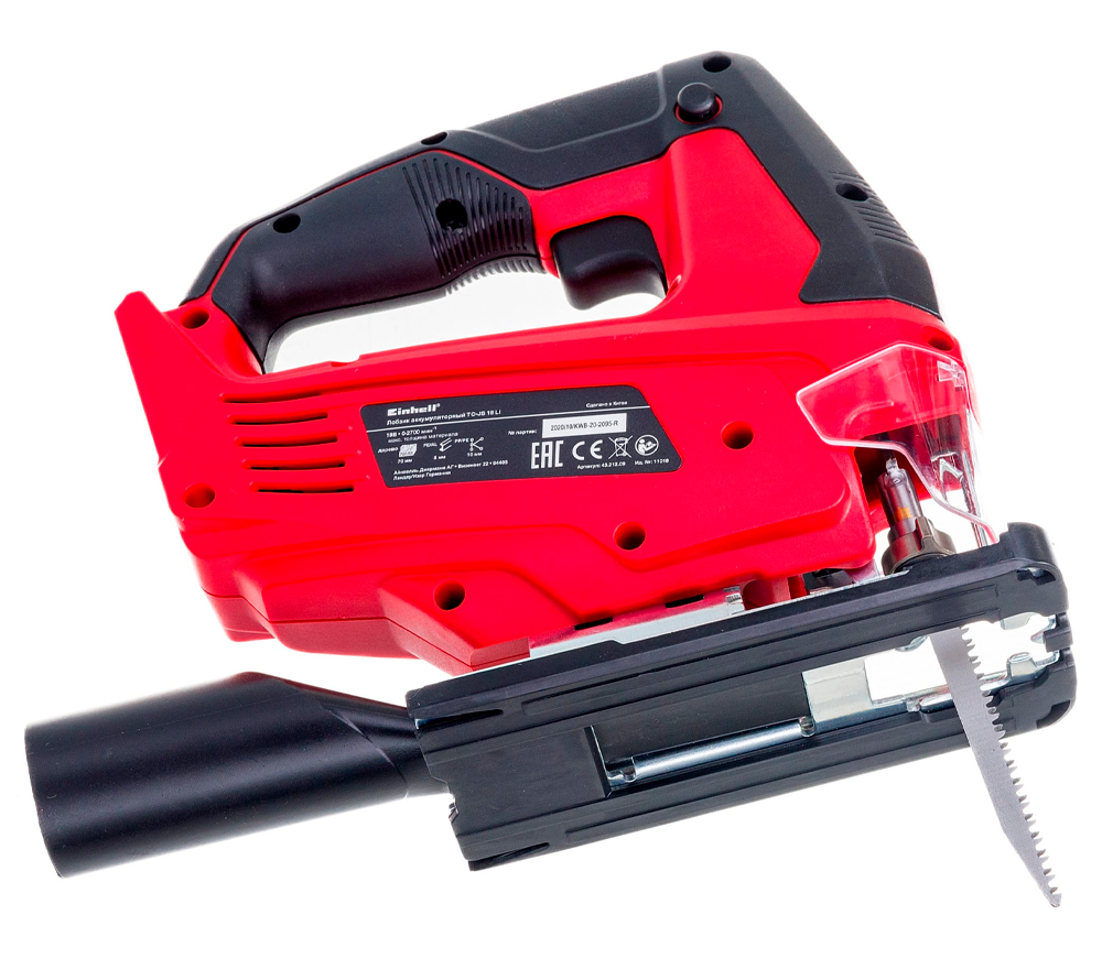 Fierăstrău pendular cu acumulator (fără baterii) EINHELL TC-JS 18 Li XPWR SOLO 18V photo 3