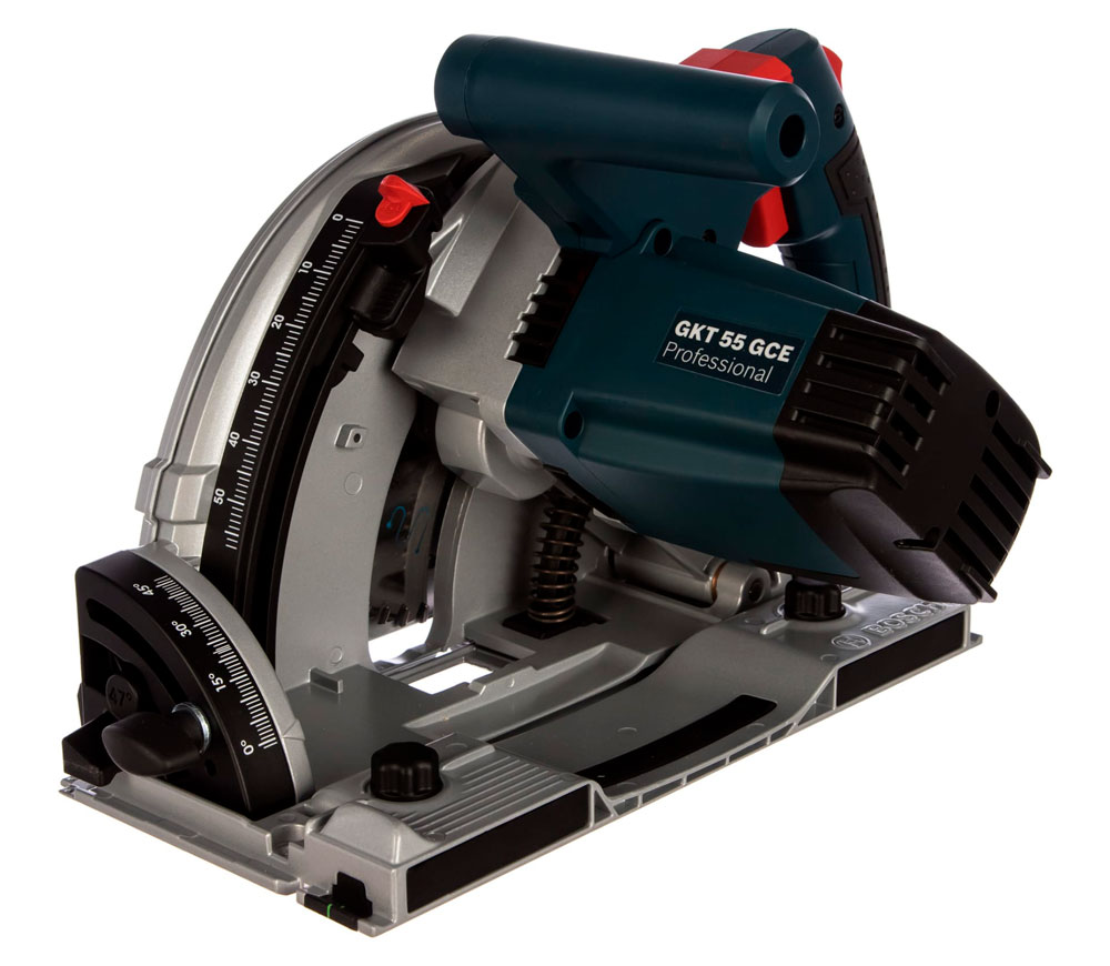 Fierăstrău circular BOSCH GKT 55 GCE 1400w 165mm photo 3