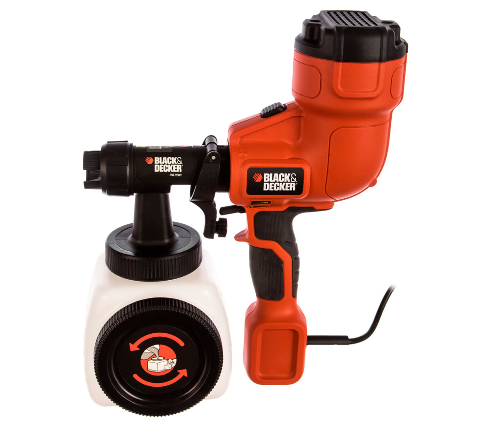 Aparat de vopsit BLACK&DECKER HVLP200 400w photo 0