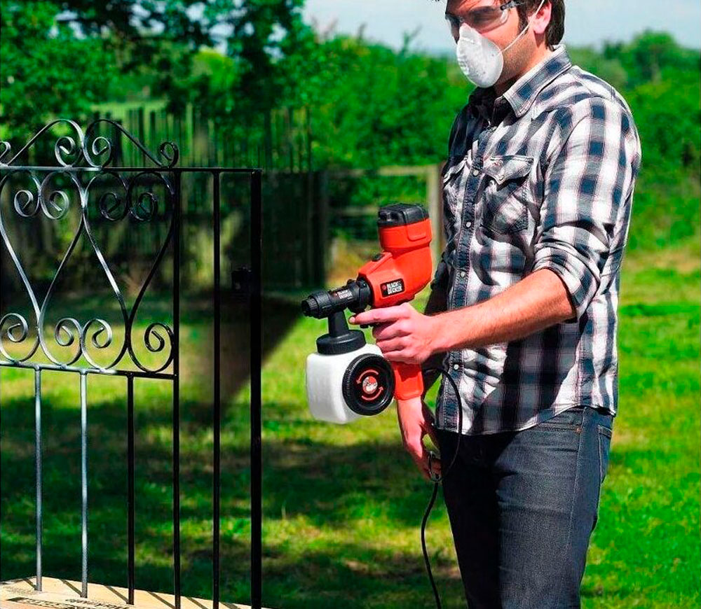 Aparat de vopsit BLACK&DECKER HVLP200 400w photo 7
