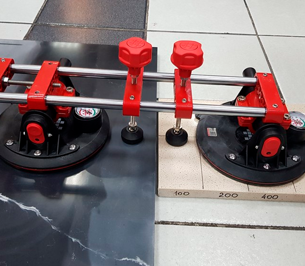 Sistem de transportare și reglare distanțe dintre placi cu ventuze SHIJING P623 200mm 190kg photo 5