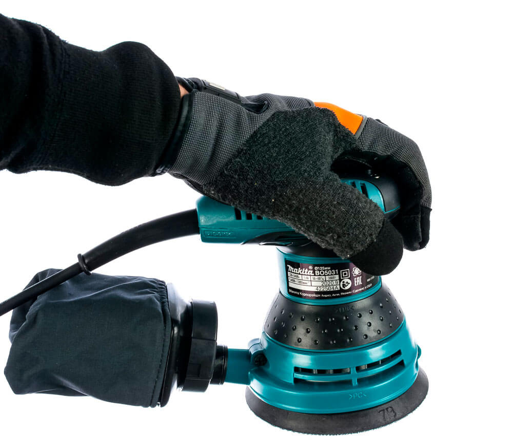 Mașină de șlefuit excentrică MAKITA BO5031 300w 125mm photo 2