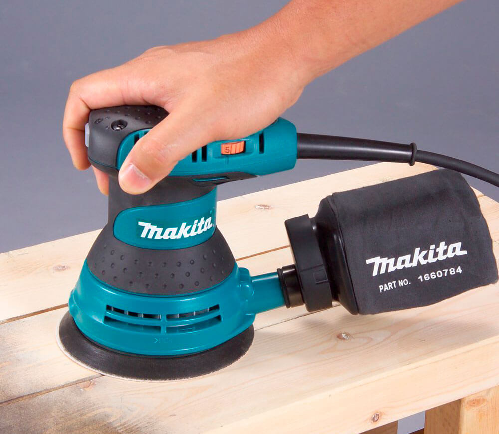 Mașină de șlefuit excentrică MAKITA BO5031 300w 125mm photo 10