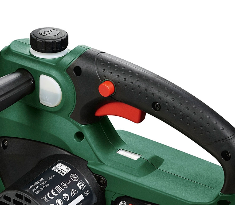 Fierăstrău cu lanț cu acumulator (fără baterii) BOSCH UniversalChain 200mm 18V photo 3