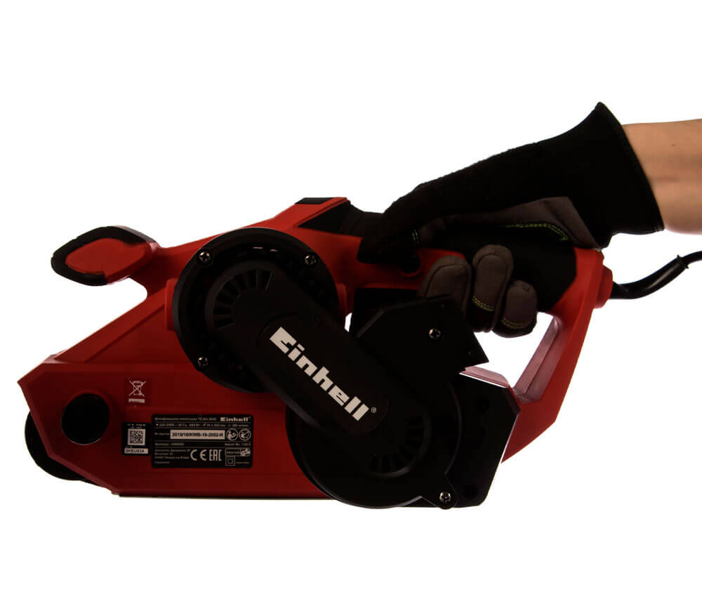 Mașină de șlefuit cu bandă EINHELL TC-BS 8038 800w 76 mm photo 5