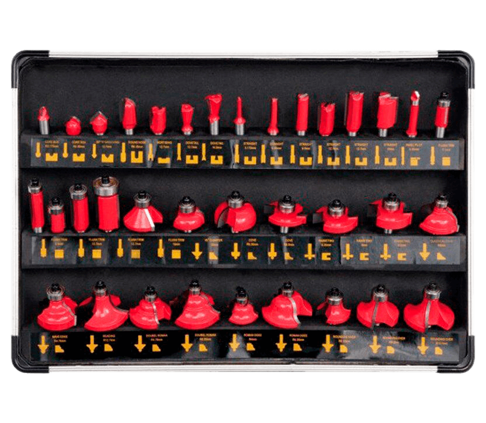 Set 35 freze pe lemn Yato YT6803 Ø8 mm photo