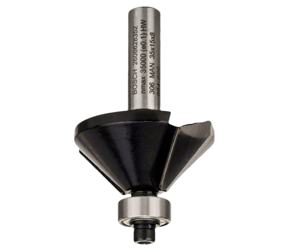 Фреза кромочная конусная BOSCH 2608628352 Ø8 мм photo