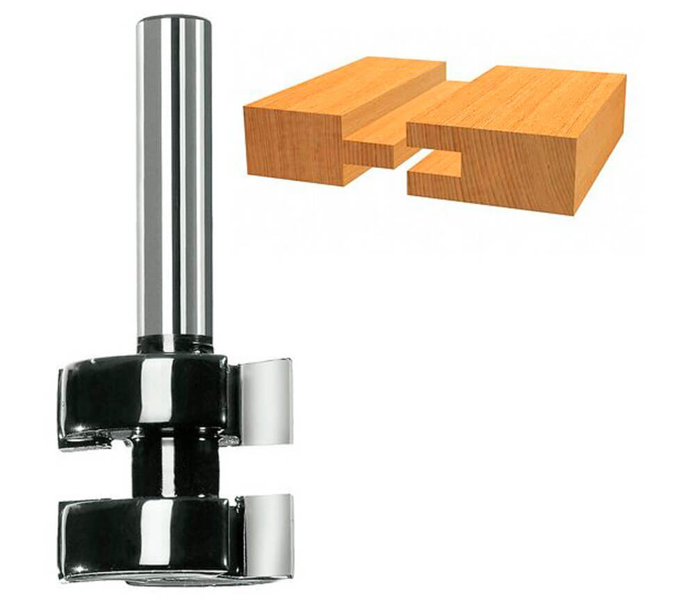 Freză pentru planare si canelare BOSCH 2608628353 Ø8 mm photo 2