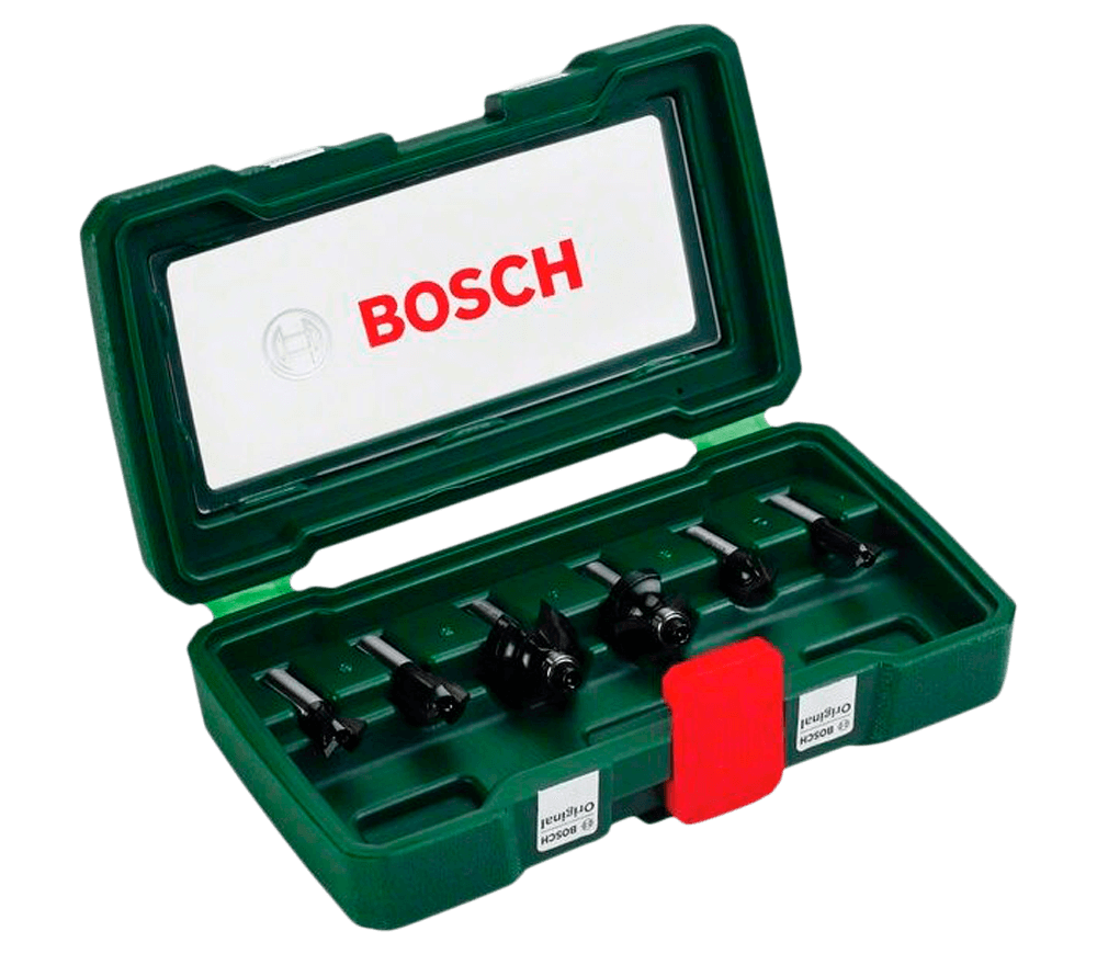 Набор 6 фрез по дереву Bosch 2607019463 Ø8 мм photo