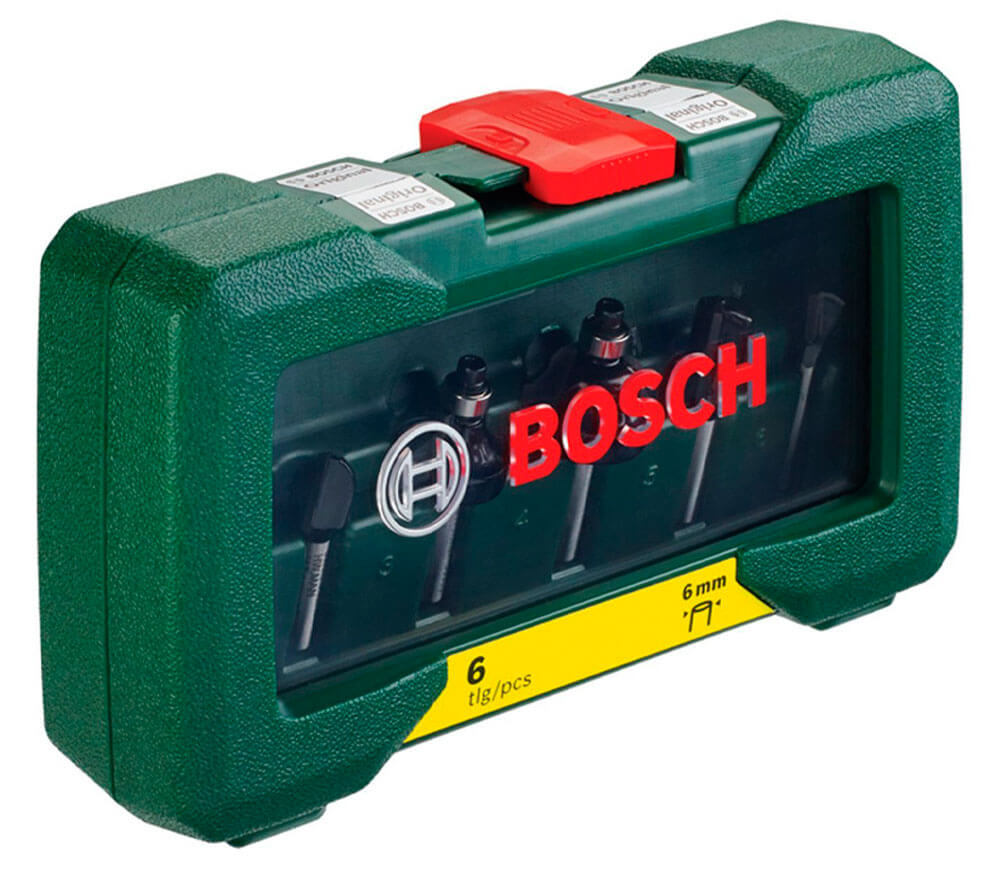 Set 6 freze pe lemn Bosch 2607019464 Ø6 mm photo 1