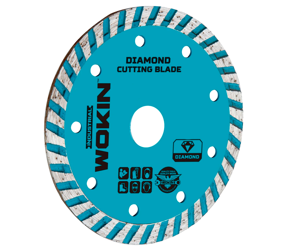 Disc de tăiat cu diamant WOKIN 763412 125mm turbo photo