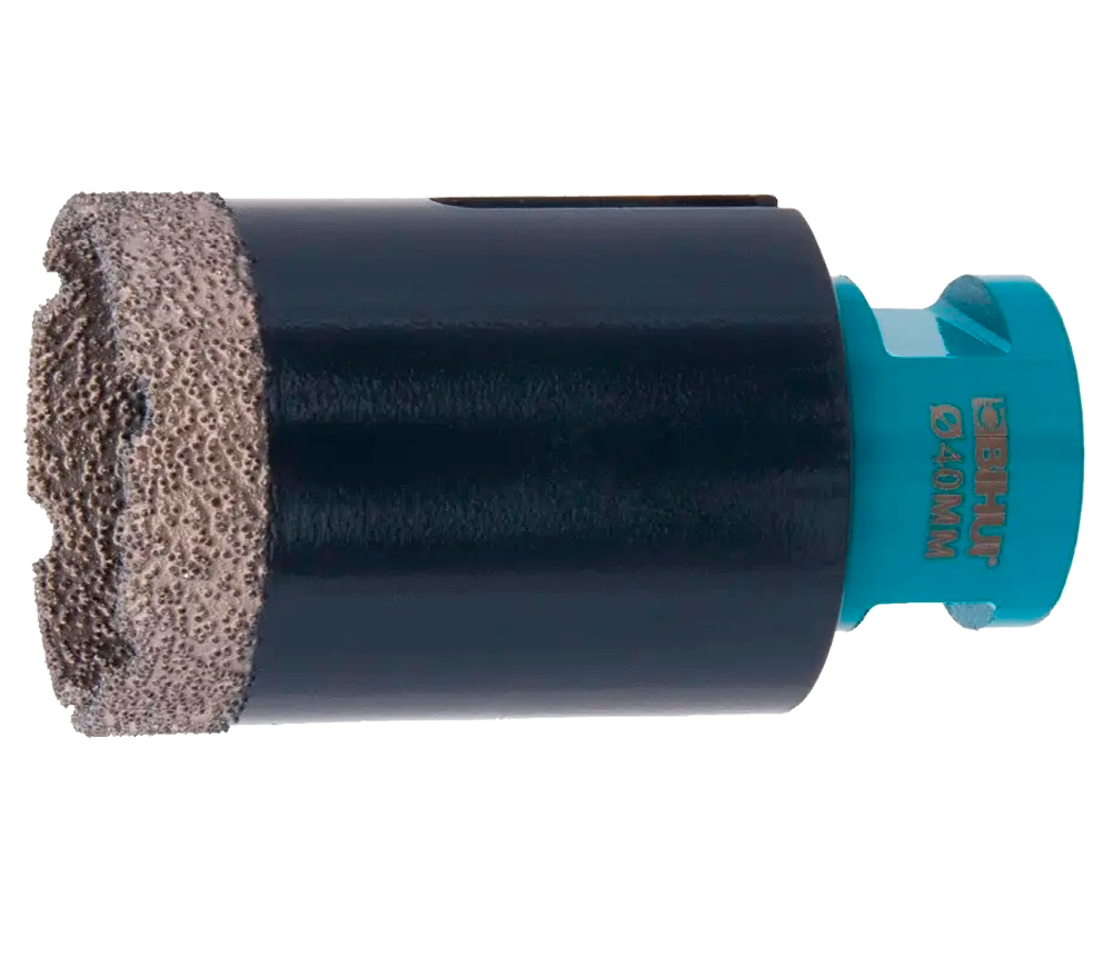 Carota diamantata pentru placi de gresie BIHUI DBDF40 40mm M14 photo 0