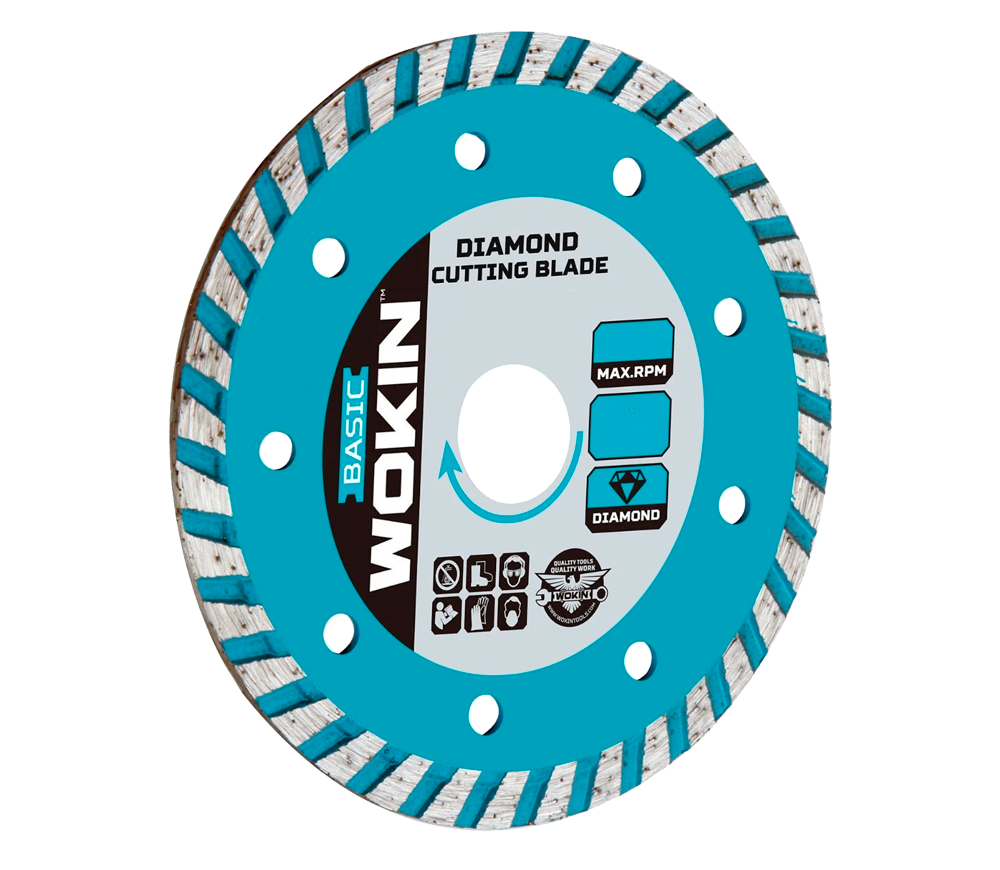 Disc de tăiat cu diamant WOKIN 763612 125mm turbo photo