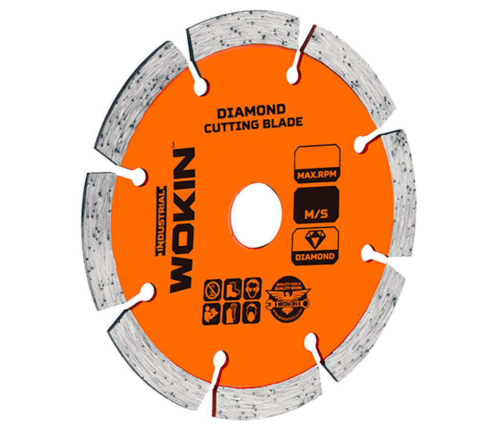 Disc de tăiat cu diamant WOKIN 763018 180mm segmentat photo