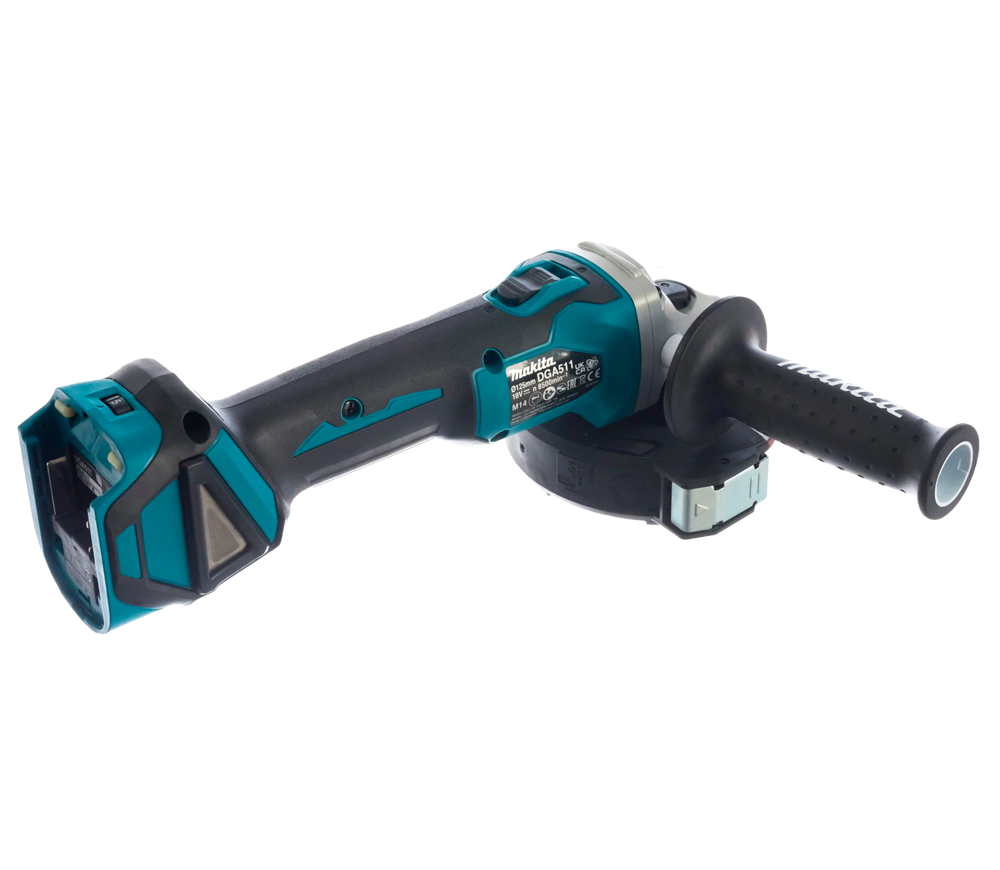 Polizor unghiular cu acumulator (fără baterii) MAKITA DGA511Z 125mm 18V photo 2